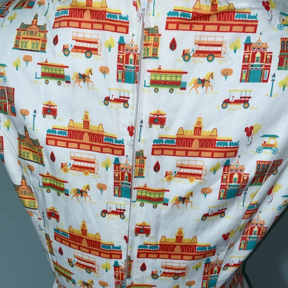 HTF Retired Disney Dress Shop Main Street Dress - Picture 9 of 15